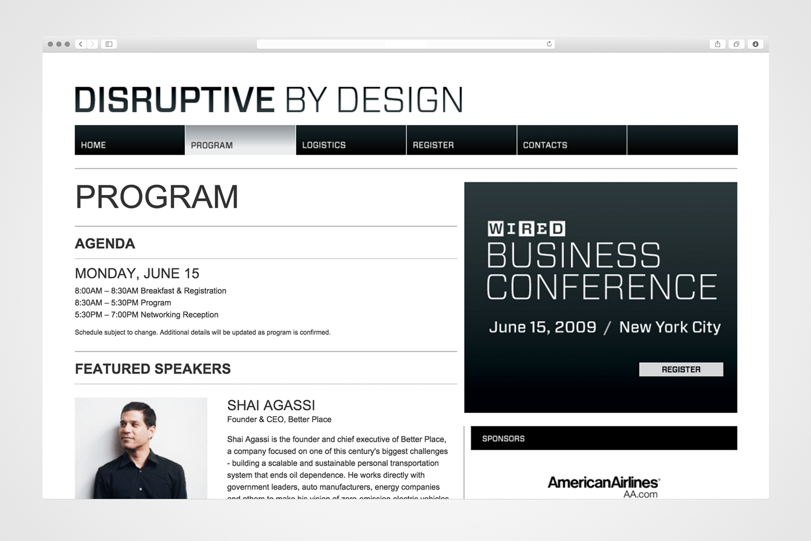 WIRED Disruptive by Design